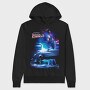 Back To Hawkins Vintage Truck, Hanorac Oversize Barbati (Unisex)