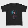 Lights Halftone Santa, Tricou Copii
