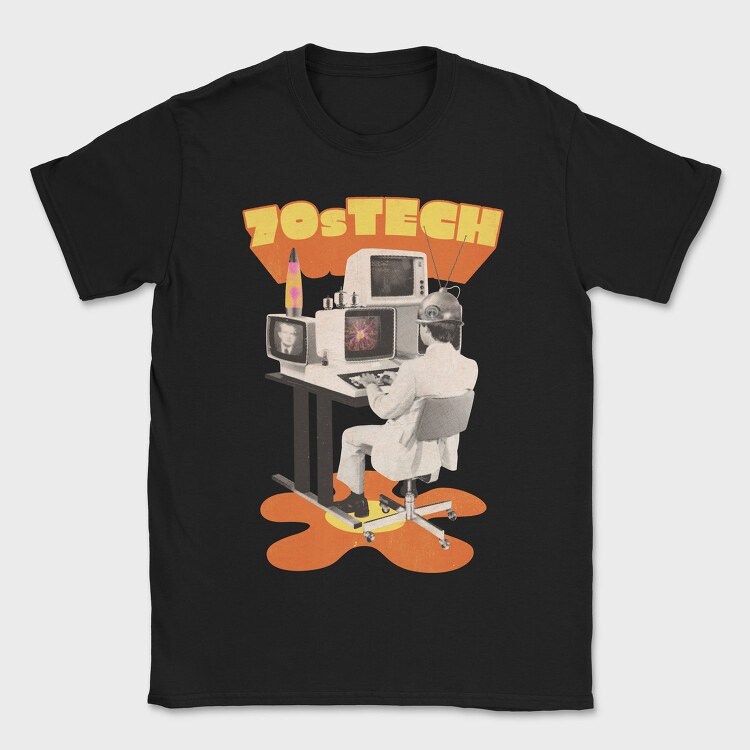 70 S Tech, Tricou Barbati (Unisex)