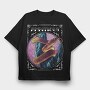 Ambitious Snake, Tricou Oversize Barbati (Unisex)