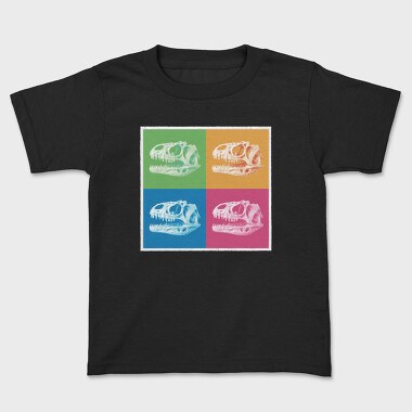 Allosaurus Pop Art, Tricou Copii