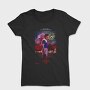 Fireworks Halftone Stranger, Tricou Femei