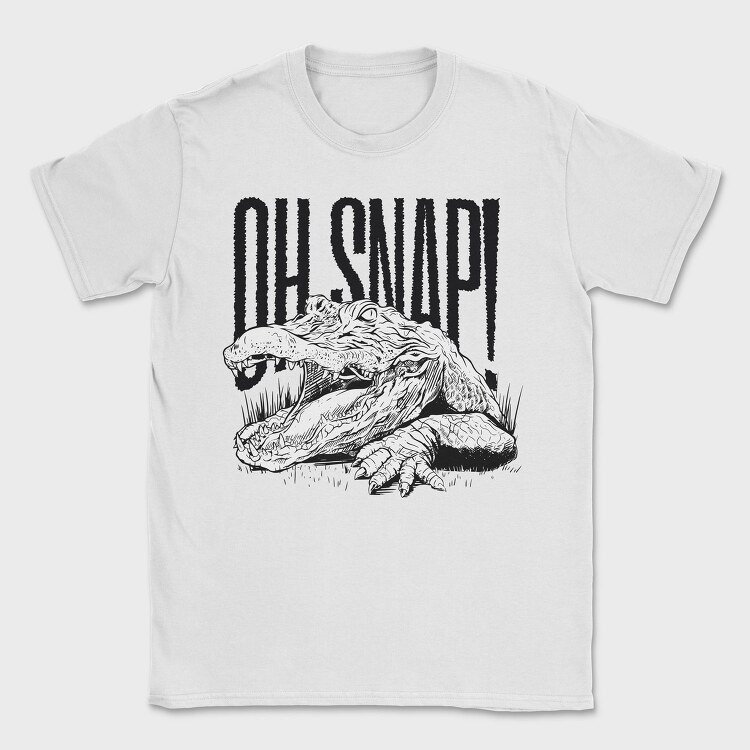 Aligator Oh Snap, Tricou Barbati (Unisex)