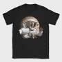 Alien Astronaut, Tricou Barbati (Unisex)