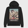 Rockand Roll Ukiyo, Hanorac Oversize Barbati (Unisex)