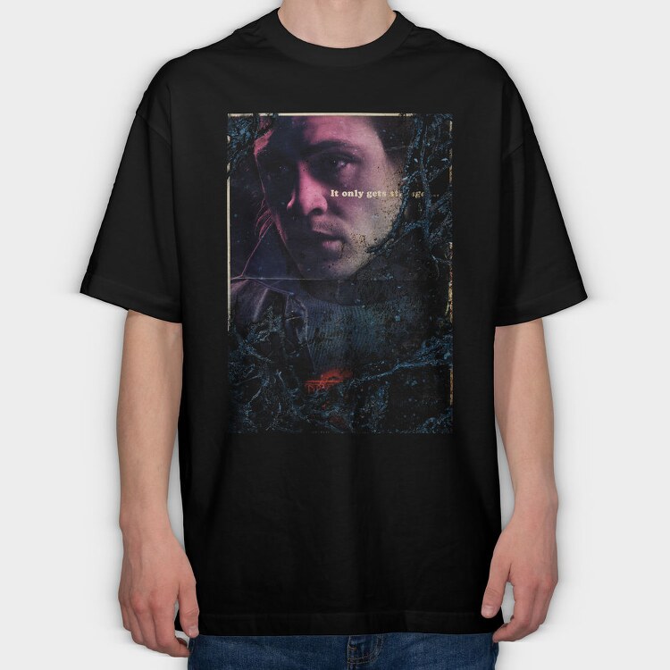 It Only Gets Strange, Tricou Oversize Barbati (Unisex)