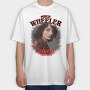 Mike Wheeler Halftone, Tricou Oversize Barbati (Unisex)