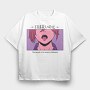 Anime Japanese 18, Tricou Oversize Barbati (Unisex)