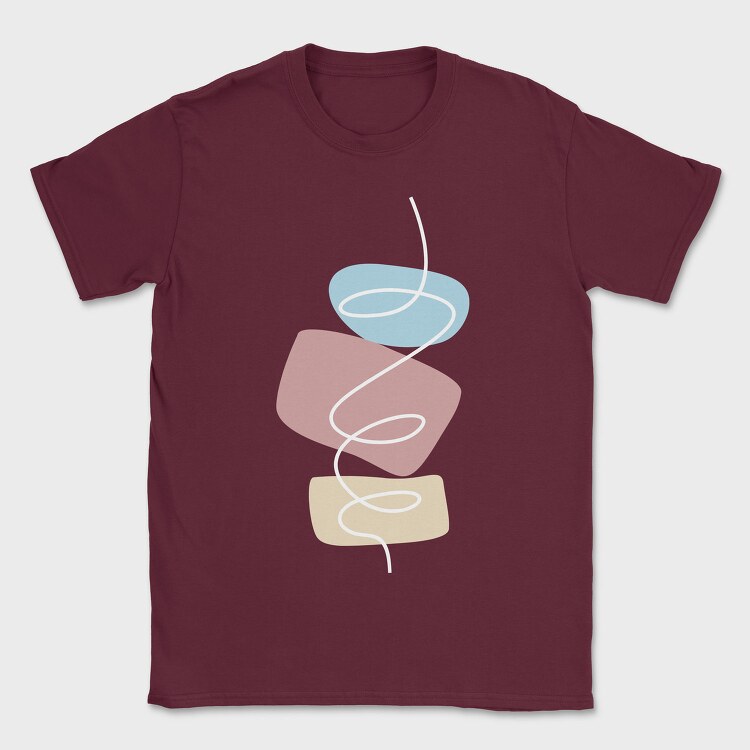 Abstract Shape 29, Tricou Barbati (Unisex)