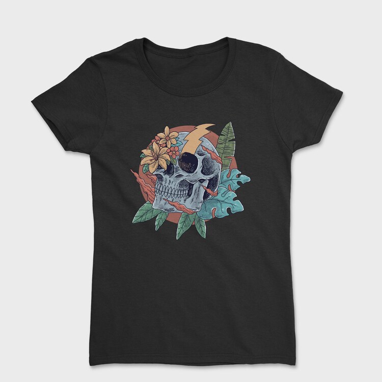 Tropical Skull, Tricou Femei