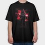 Music Maverick Rock On, Tricou Oversize Barbati (Unisex)