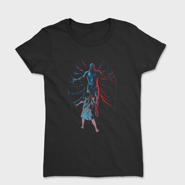 Ice Dancer Halftone, Tricou Femei