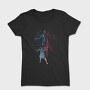Ice Dancer Halftone, Tricou Femei