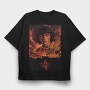 Stranger Halftone 74, Tricou Oversize Barbati (Unisex)