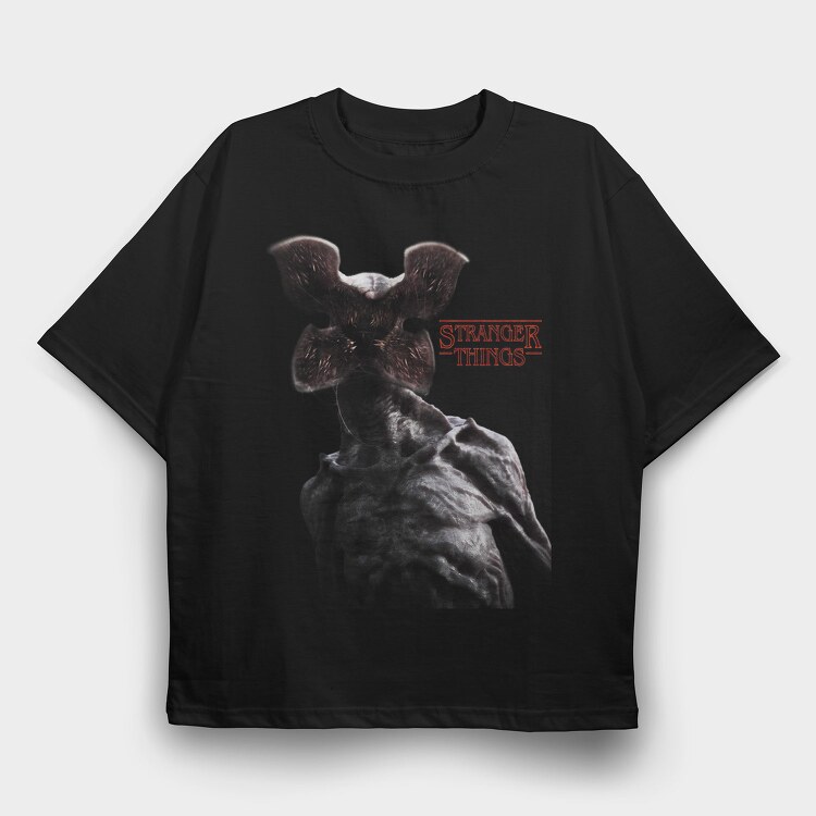 Stranger Halftone Fantasy, Tricou Oversize Barbati (Unisex)