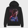 Stranger Halftone Portrait, Hanorac Oversize Barbati (Unisex)