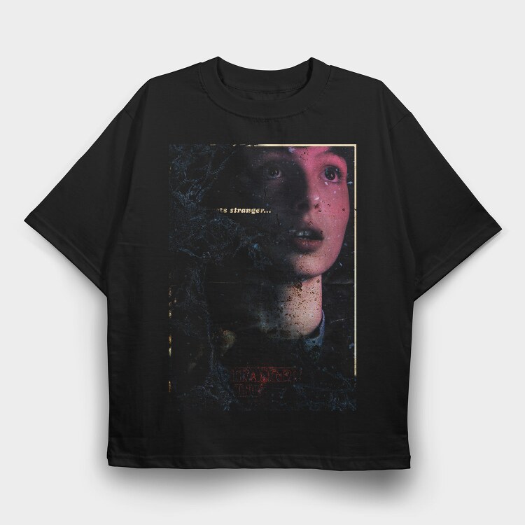 Stranger Thing, Tricou Oversize Barbati (Unisex)