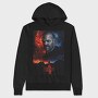 Stranger Things Alien, Hanorac Oversize Barbati (Unisex)