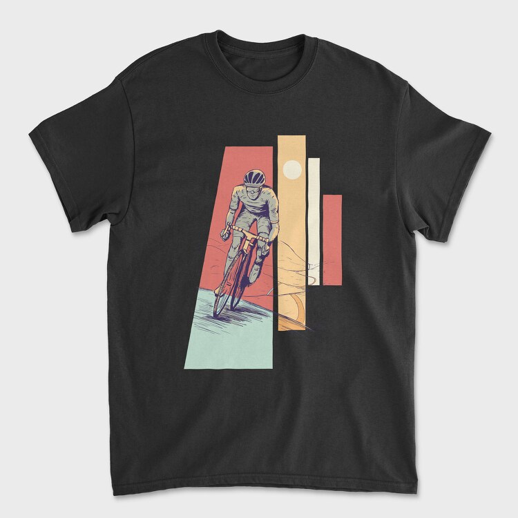 Cyclist, Tricou Barbati (Unisex)