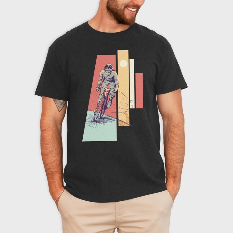 Cyclist, Tricou Barbati (Unisex)