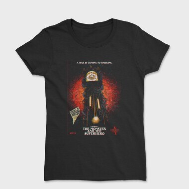 Stranger Things Clock Illustration, Tricou Femei