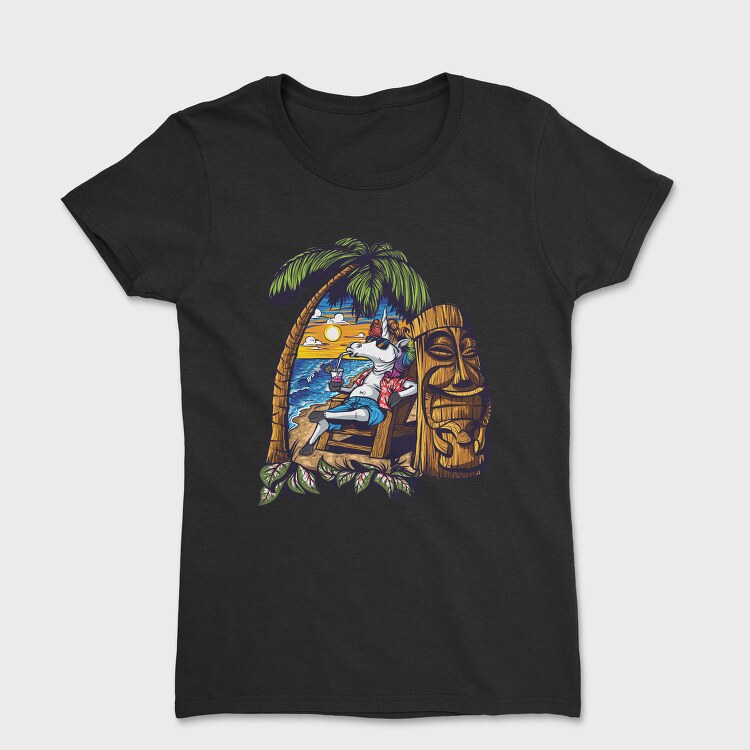 Unicorn Vacation, Tricou Femei