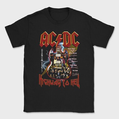 ACDC 3, Tricou Barbati (Unisex)