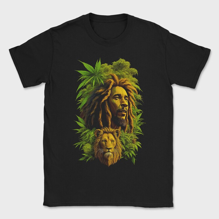 Bob Marley 3, Tricou Barbati (Unisex)
