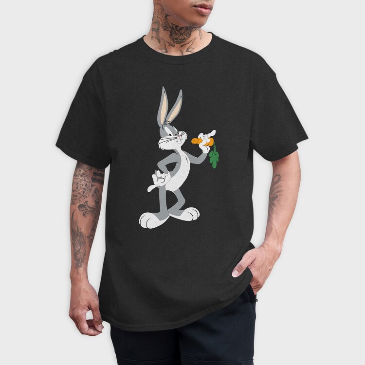 Cartoon Retro Bugs Bunny 4, Tricou Barbati (Unisex)