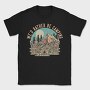 Wed Rather Be Camping, Tricou Barbati (Unisex)