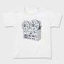 Vintage Audio Illustration 2, Tricou Copii