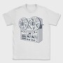 Vintage Audio Illustration 2, Tricou Barbati (Unisex)