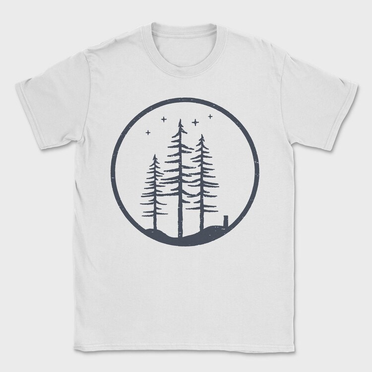 Trees, Tricou Barbati (Unisex)
