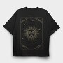 The Sun Tarot Card, Tricou Oversize Barbati (Unisex)