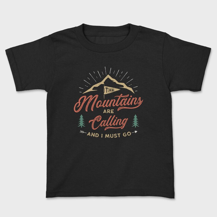 The Mountains Are Calling 7, Tricou Copii