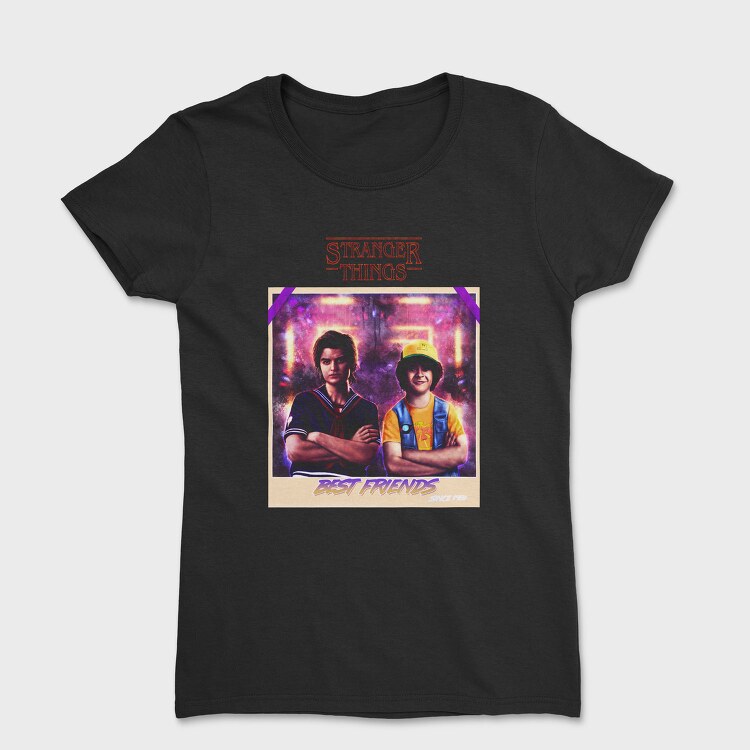 Stranger Things Best Friends, Tricou Femei