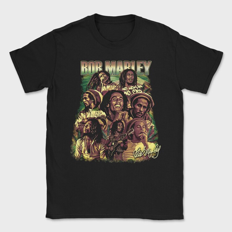 Bob Marley 4, Tricou Barbati (Unisex)