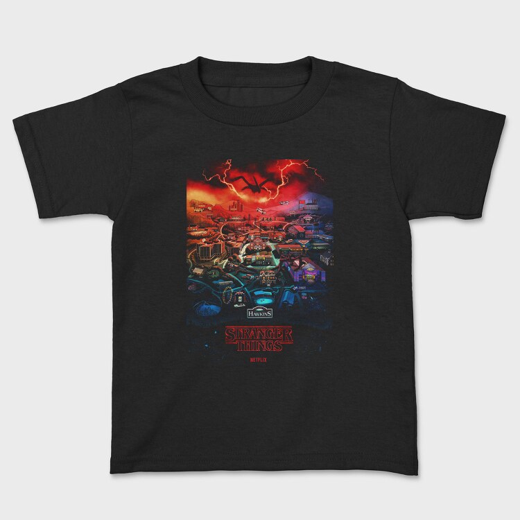 Stranger Things Hawkins, Tricou Copii