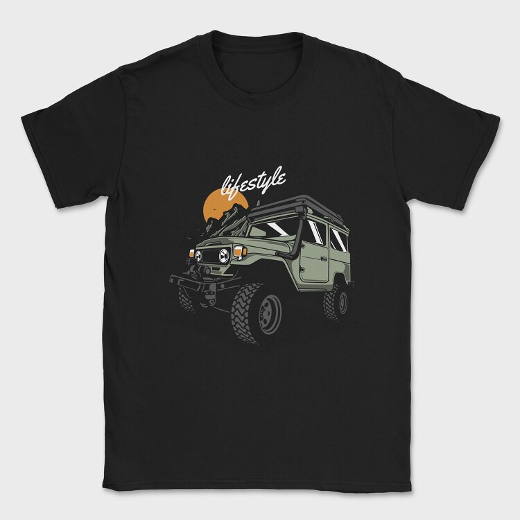 Outdoor Lifestyle, Tricou Barbati (Unisex)