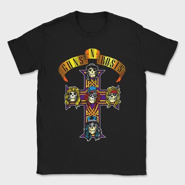 Guns N Roses 5, Tricou Barbati (Unisex)