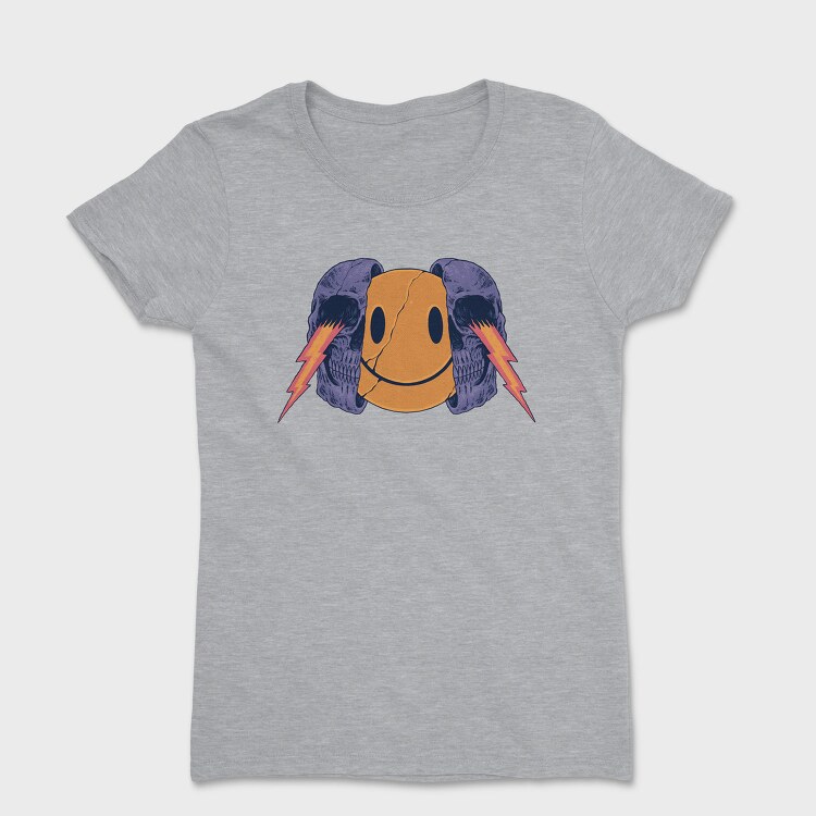 Smiley Skull, Tricou Femei