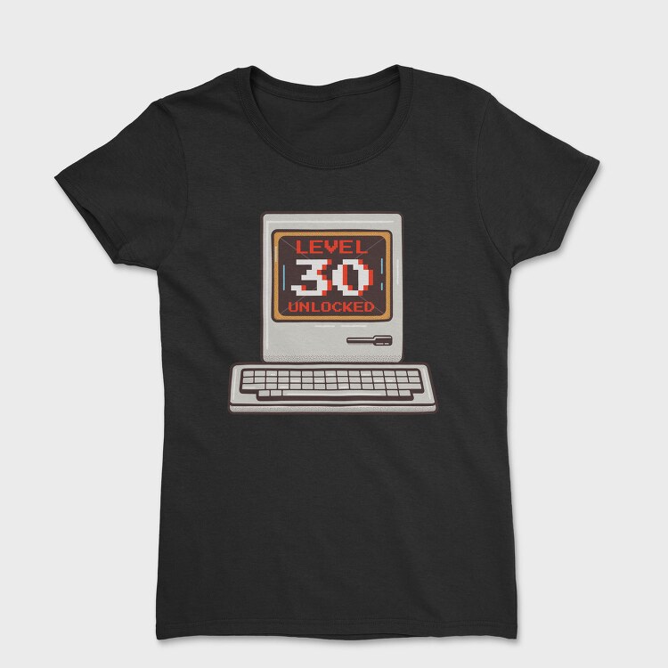 Old Pc Level 30 Unlocked, Tricou Femei