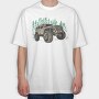 Offroad Jeep, Tricou Oversize Barbati (Unisex)