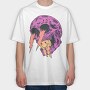 Skull Smile, Tricou Oversize Barbati (Unisex)