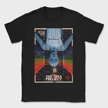 Stranger Things Nina Project, Tricou Barbati (Unisex)