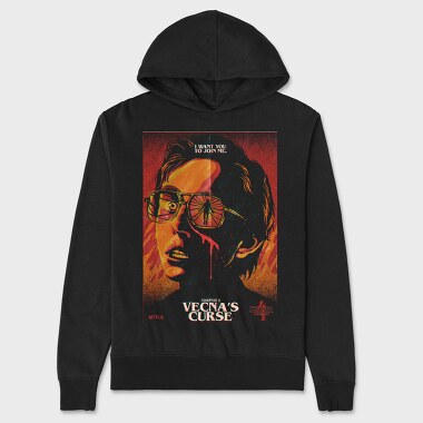 Stranger Things Vintage, Hanorac Oversize Barbati (Unisex)