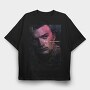Strangers Whisper, Tricou Oversize Barbati (Unisex)