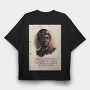Strangerthings Halftone, Tricou Oversize Barbati (Unisex)