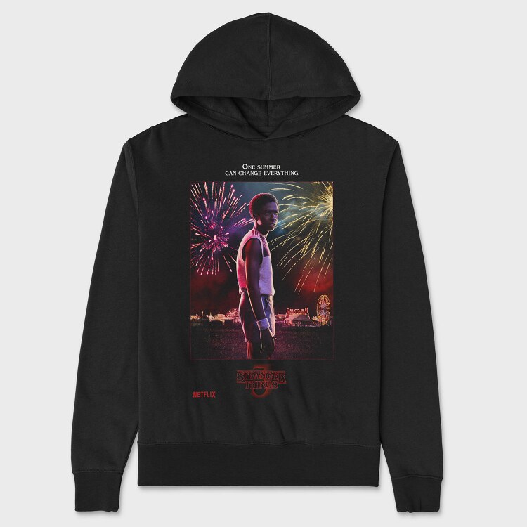 Summer Walk Fireworks, Hanorac Oversize Barbati (Unisex)