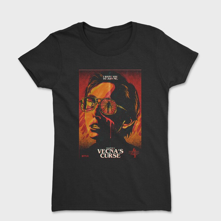 Stranger Things Vintage, Tricou Femei